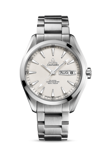 Omega Seamaster Aqua Terra 150m Co-Axial 43 Annual Calendar Stainless Steel / Silver / Bracelet